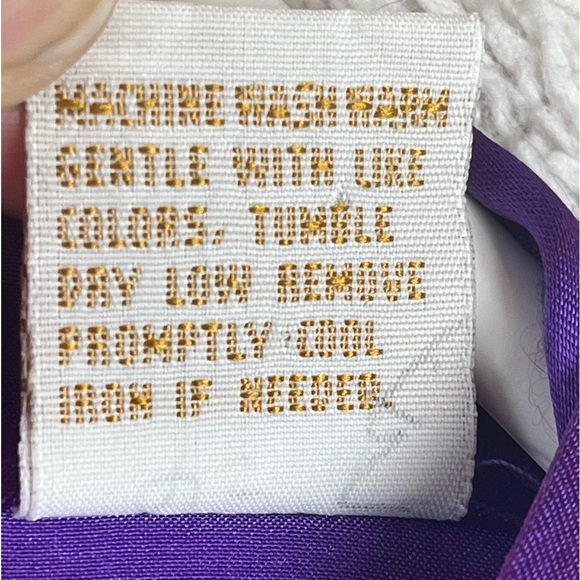 Vintage VICTORIA'S SECRET Gold Label Vintage 90s 80s Purple Floral Robe one size - Picture 6 of 15